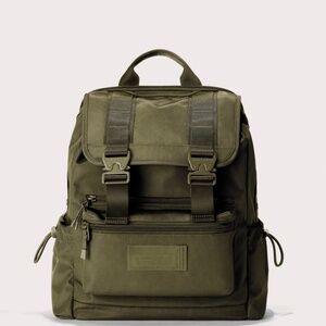 NWOT Dagne Dover Brooklyn Backpack — Dark Moss (deep olive green)